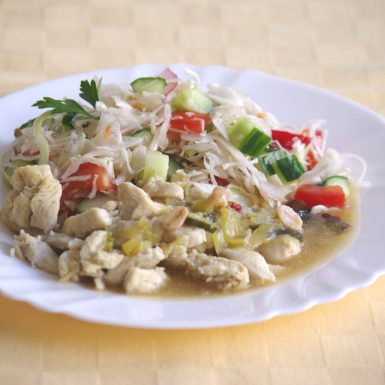 Kuracie-prsia-Kung-paomiešaná-kapusta-so-zeleninou